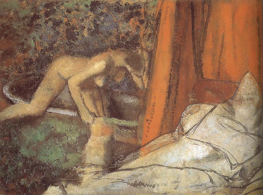 Edgar Degas Bath